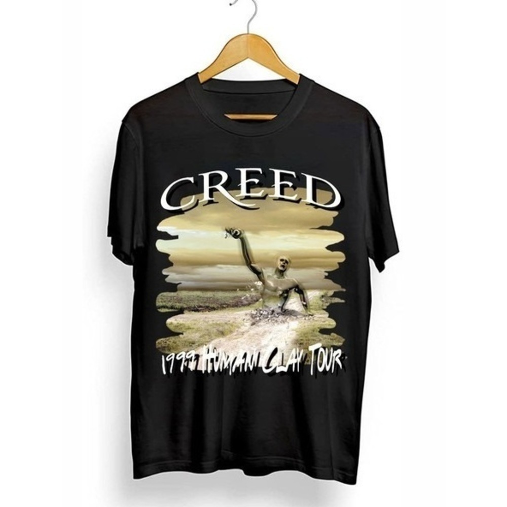 Creed Human Clay 1999 Tour Tshirt Creed Band Fan Shirt Creed Shirt